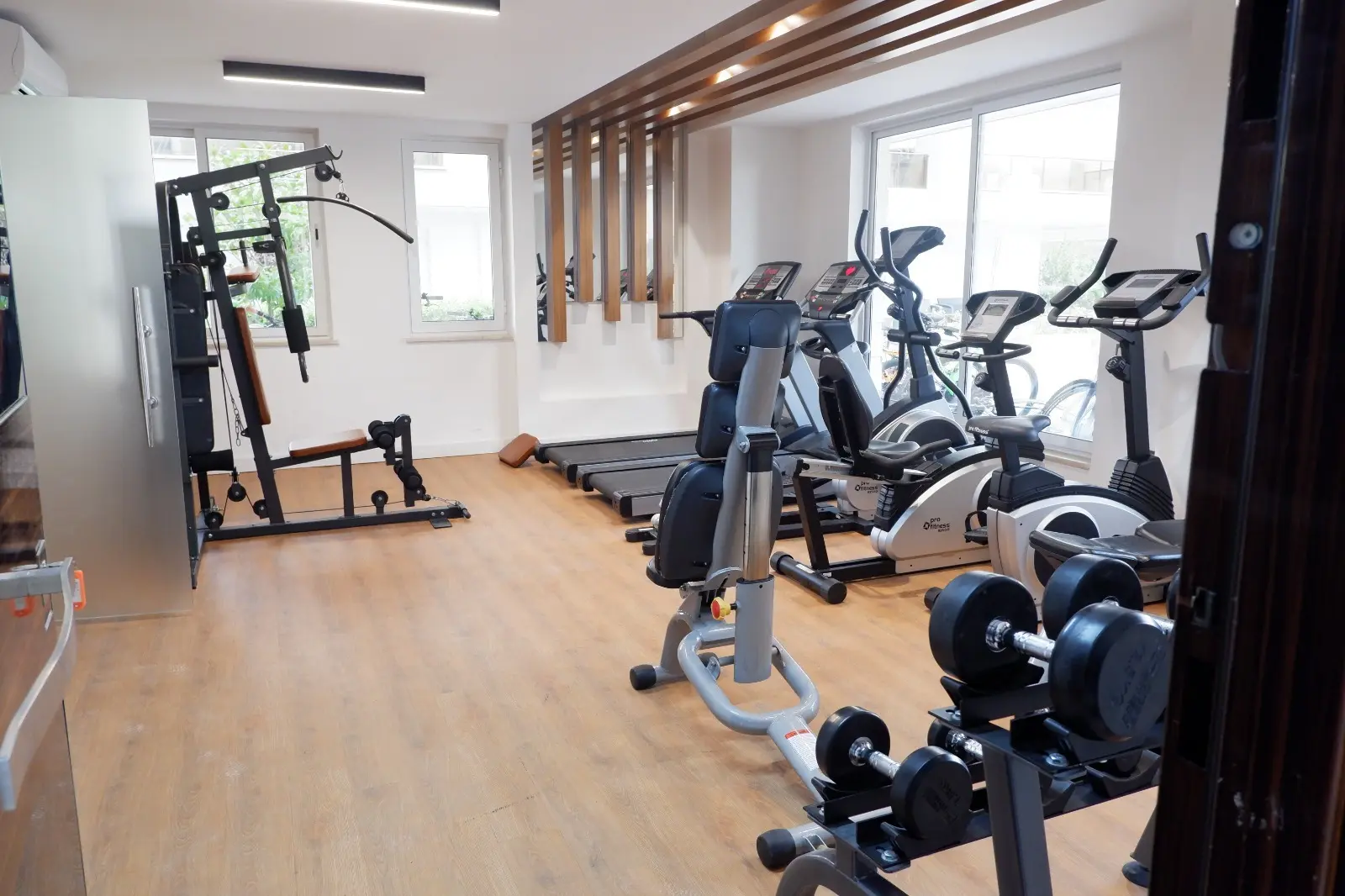 Gym area